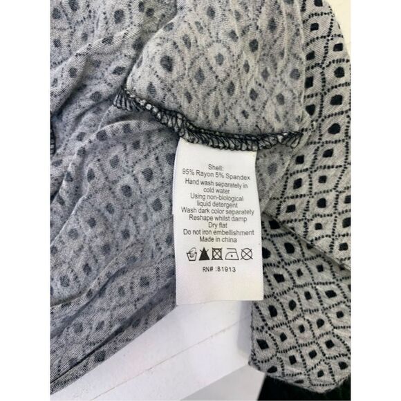 Plenty by Tracy Reese Gray Jersey Dress Size M - Picture 10 of 12